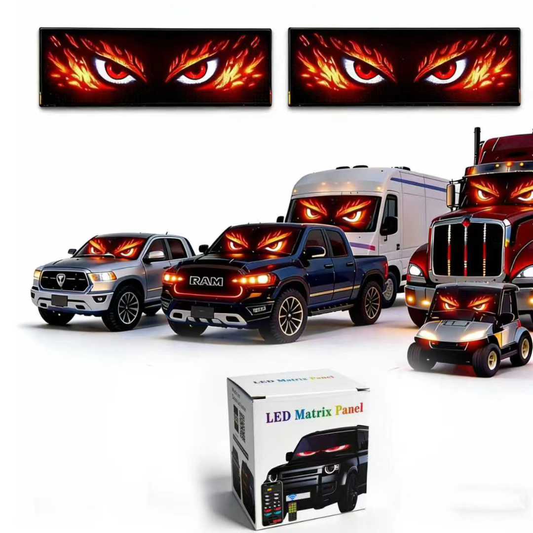 Remote Control Car - 2개/세트 LED 플렉시블 스크린 RGB LED