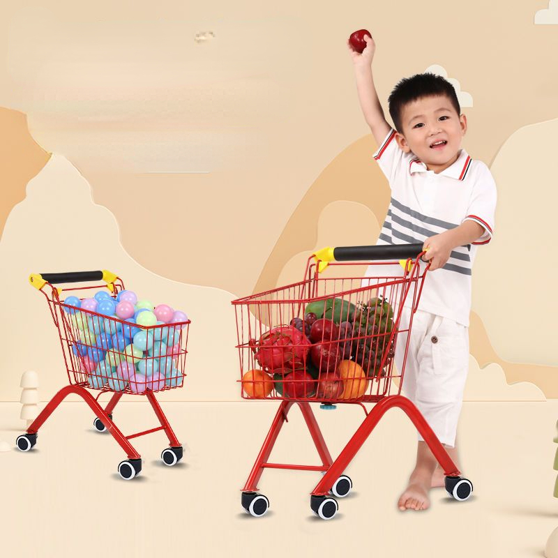 Kids Toys Play Youtube - 접이식 어린이 트롤리 카트, 바퀴 4