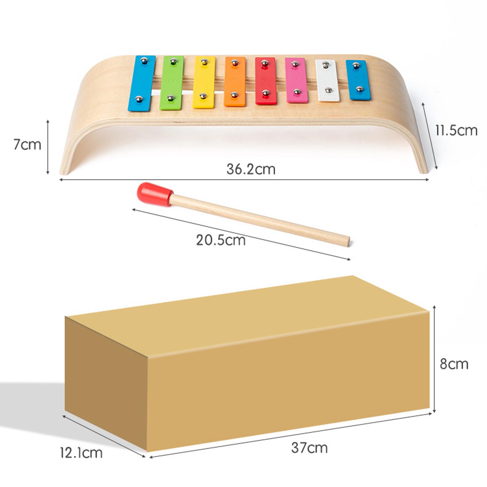 Kids Toys Xylophone - 8음계 실로폰, 교육용 악기 어린이 음악