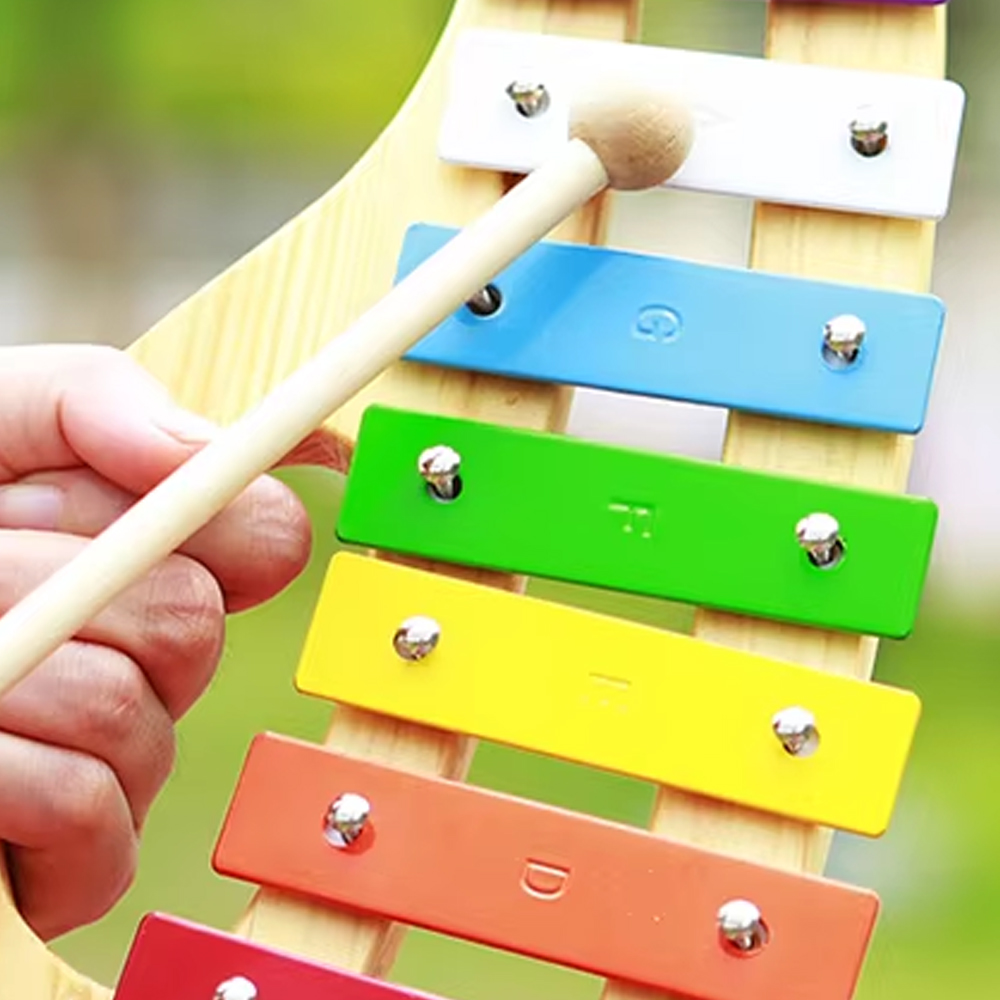 Kids Toys Xylophone - 8음계 실로폰 오르프 악기 메이플 글로켄슈필