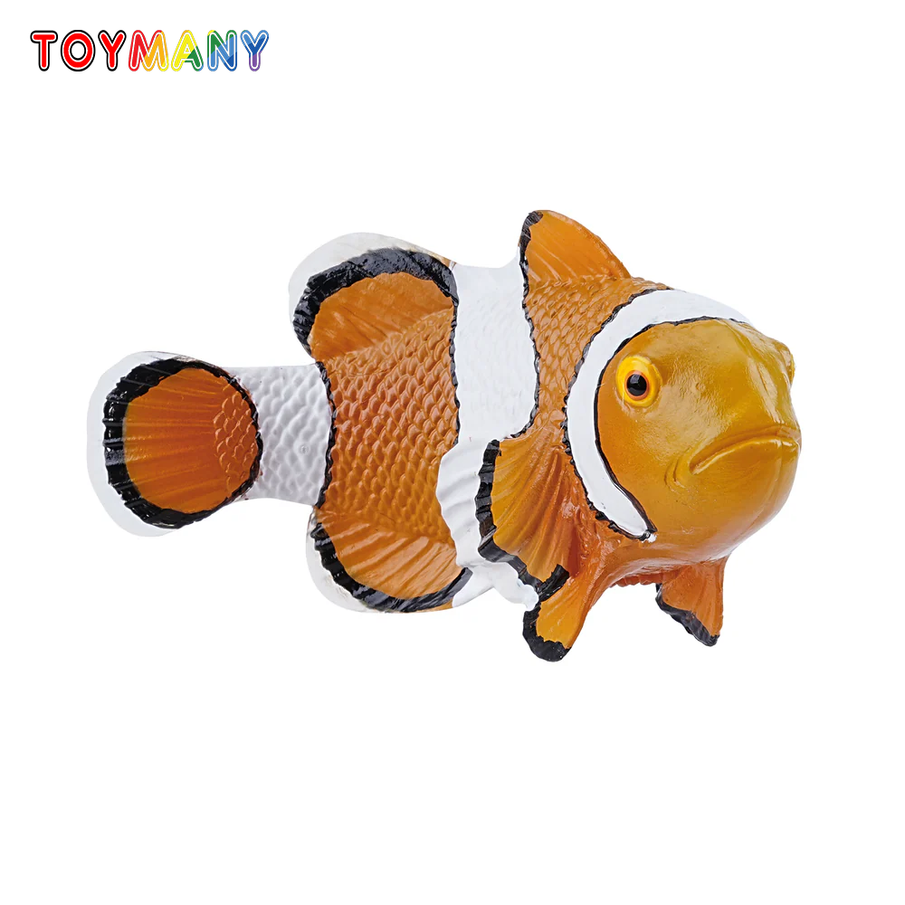 Kids Toys Under $5 - 토이매니 시뮬레이션 클라운피쉬 해양 동물 모델