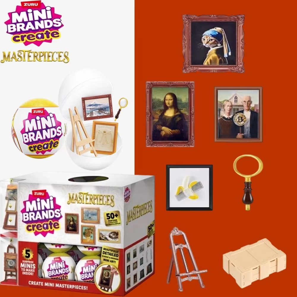 Kids Toys Brand - 주루 미니 브랜드 크리에이트 마스터피스 시리즈