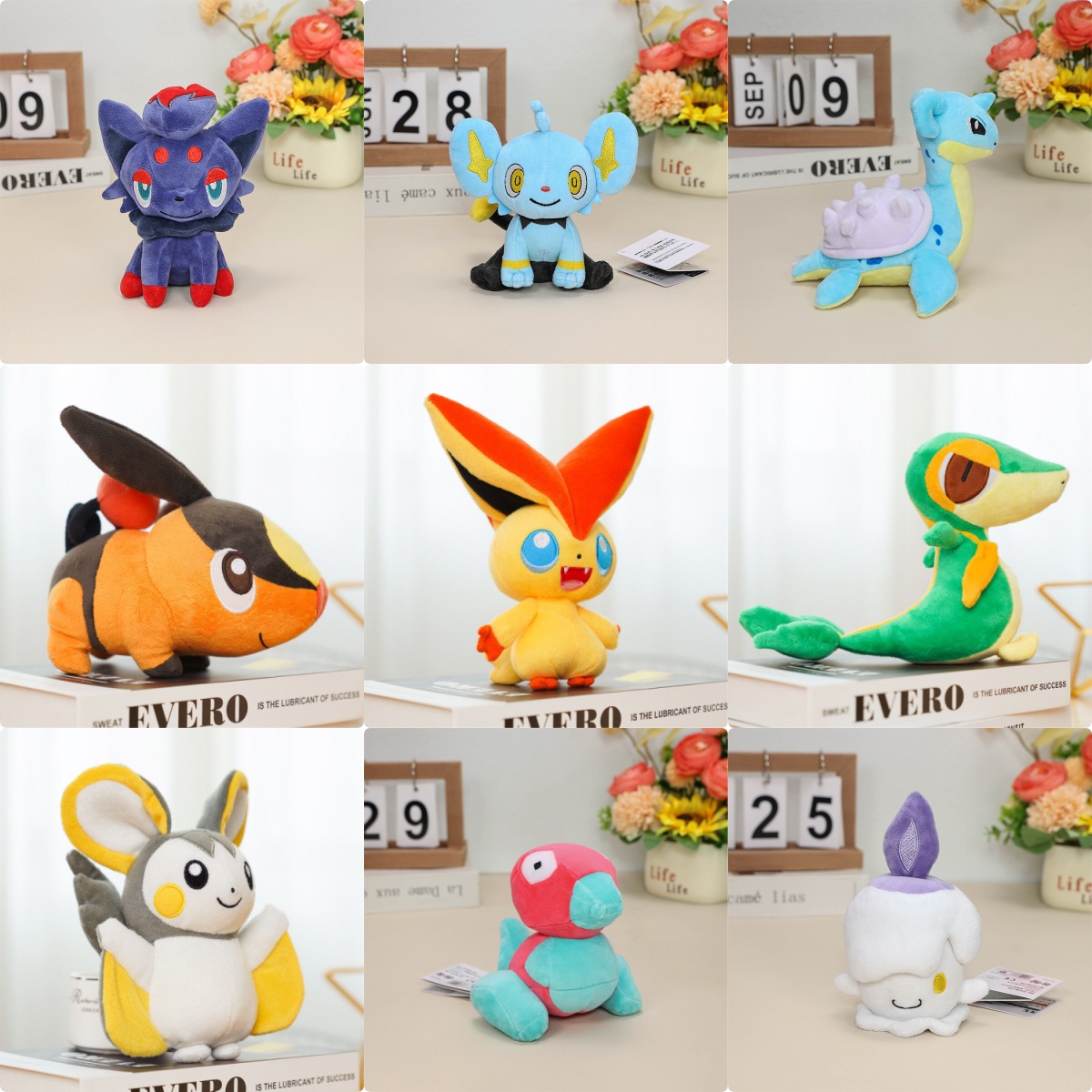 Kids Toys Doll - 포켓몬 플러시 인형 Zorua Shinx Lapras