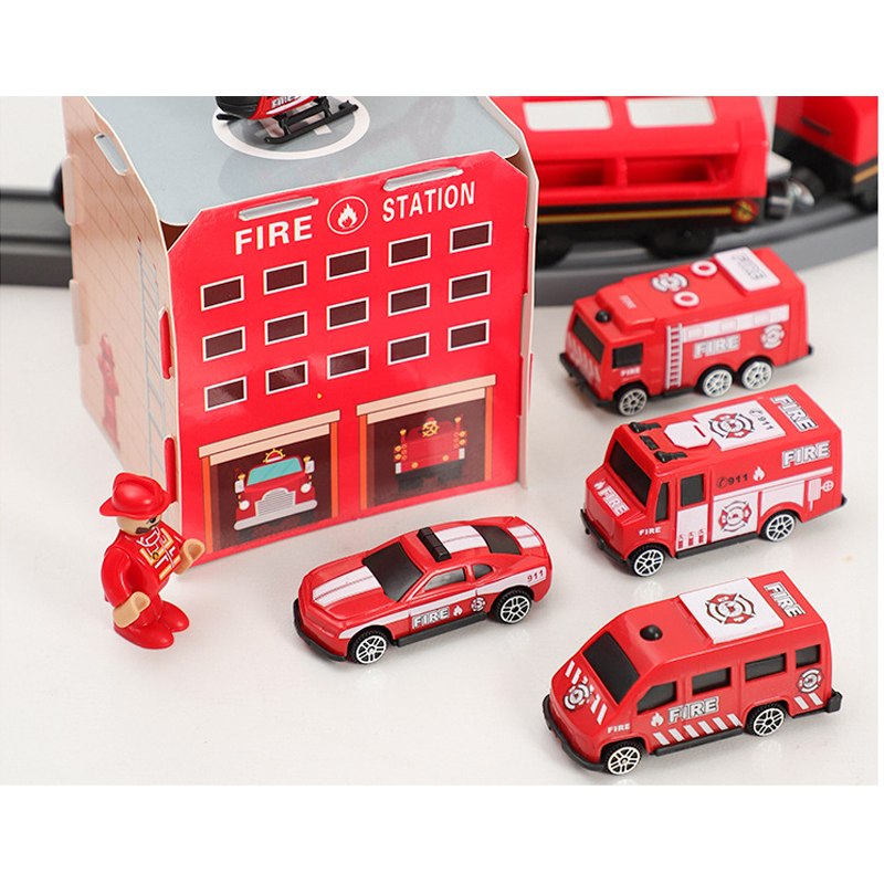 DIY 빨간색 플라스틱 기차 트랙 세트 어린이를위한 모 - Kids Toys Brand 리뷰 및 가격