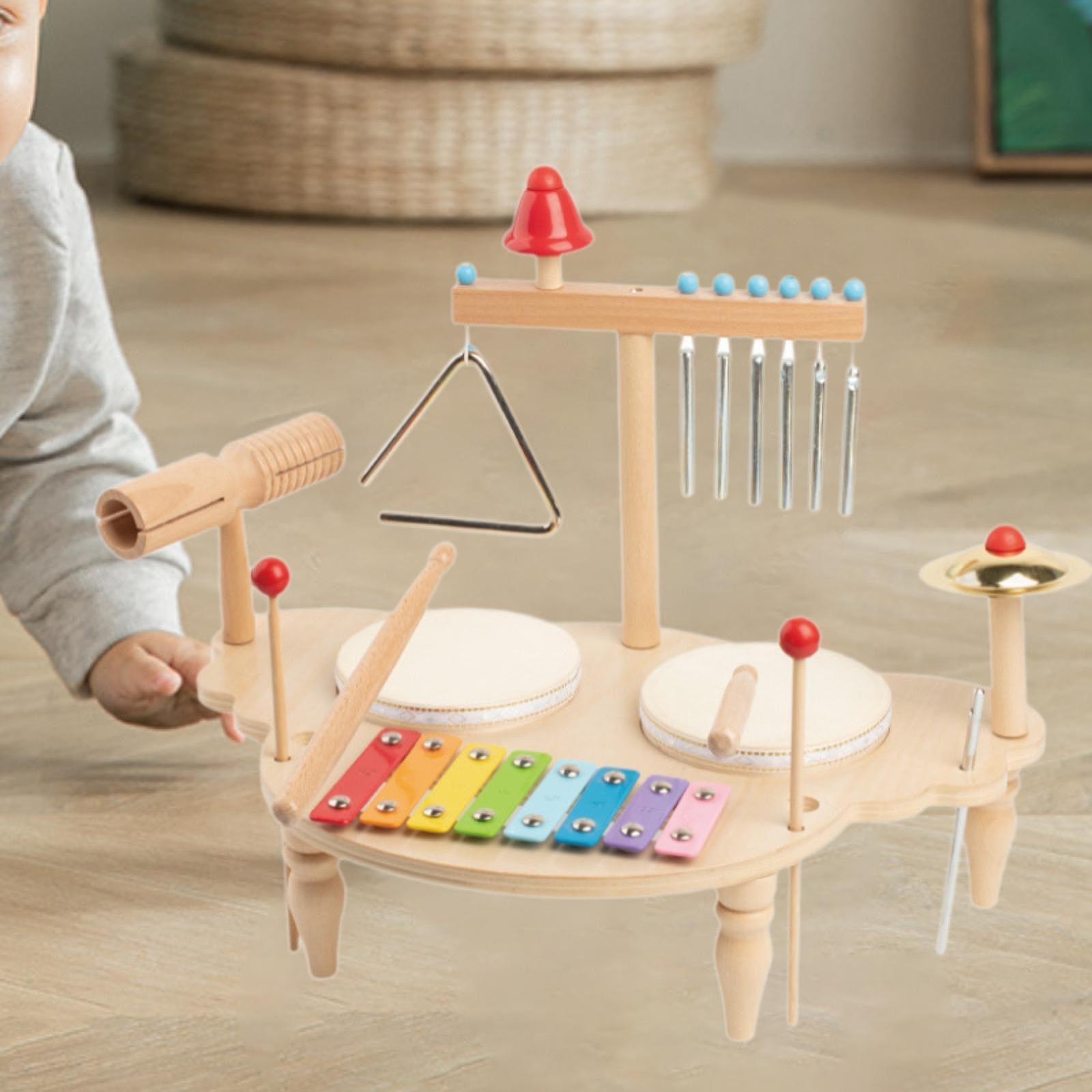 어린이 목제 악기 드럼 세트, 어린이 교육 장난감, 실 - Kids Toys Xylophone 리뷰 및 가격