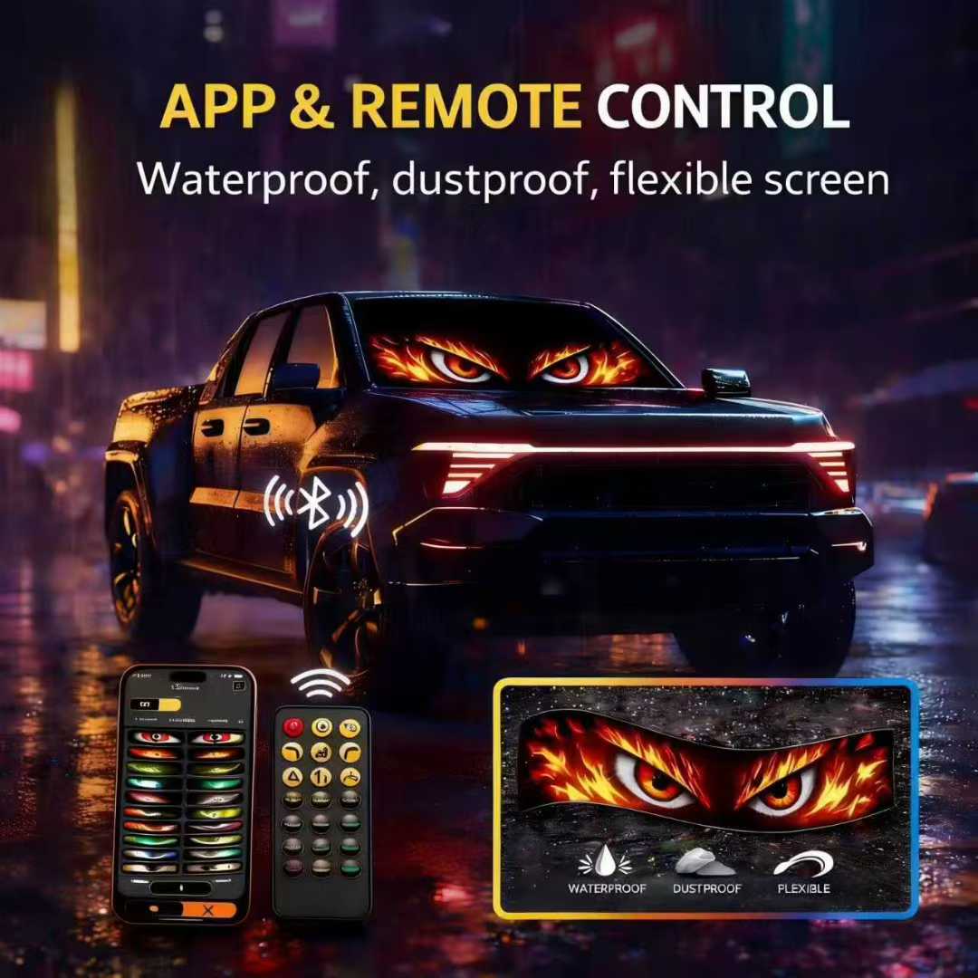 2개/세트 LED 플렉시블 스크린 RGB LED 매트릭 - Remote Control Car 리뷰 및 가격