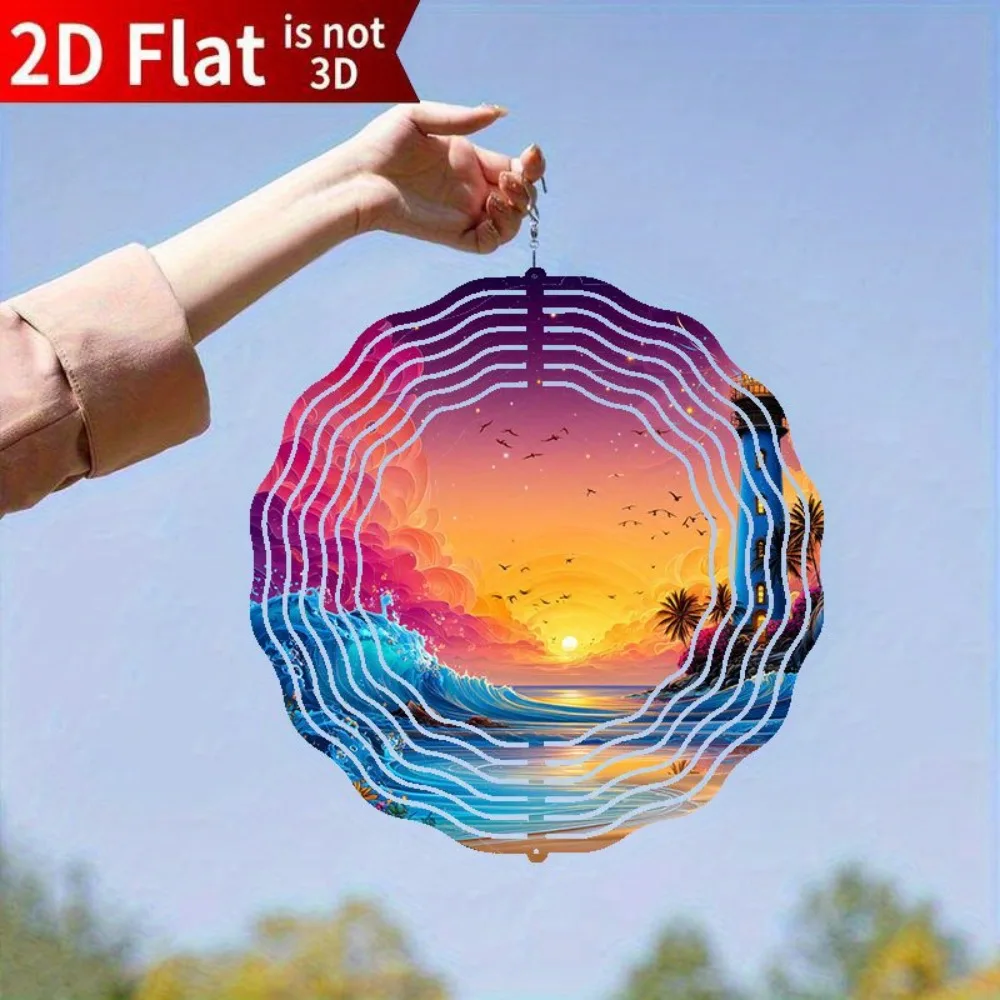 CIFBUY 윈드차임 해변 야자수 일몰 디자인 전기 불 - Kite Wind Outdoor 리뷰 및 가격