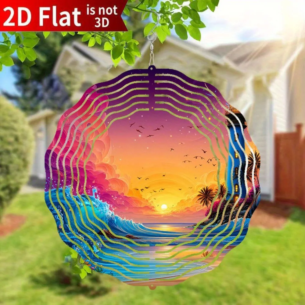 CIFBUY 윈드차임 해변 야자수 일몰 디자인 전기 불 - Kite Wind Outdoor 리뷰 및 가격