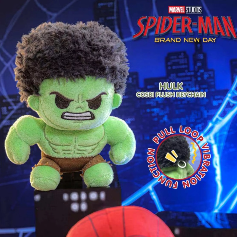 정품 핫토이즈 코스비 마블 보블헤드&플러시 키체인 스파 - Kids Toys Brand 리뷰 및 가격