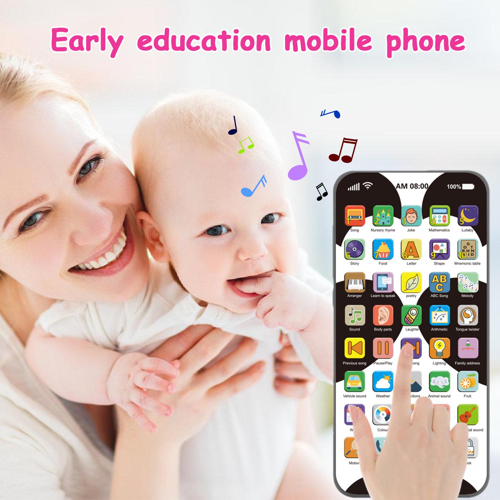 어린이 장난감 스마트 폰 조기 휴대 전화 라이트 터치  - Kids Toys Smartphone 리뷰 및 가격
