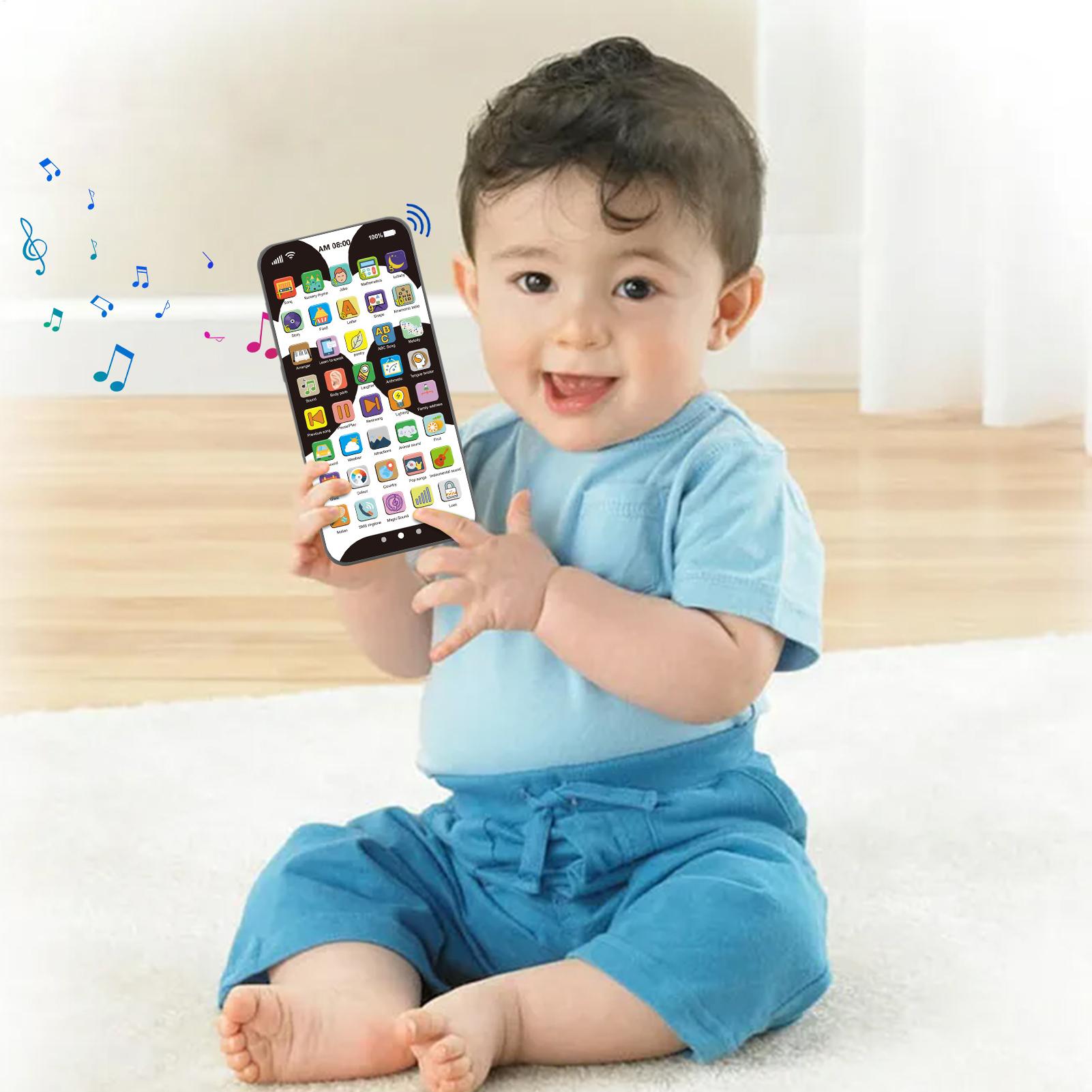 어린이 장난감 스마트 폰 조기 휴대 전화 라이트 터치  - Kids Toys Smartphone 리뷰 및 가격