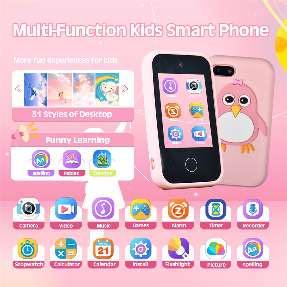 어린이 스마트폰 교육용 장난감 듀얼 카메라 뮤직 플레이 - Kids Toys Smartphone 리뷰 및 가격