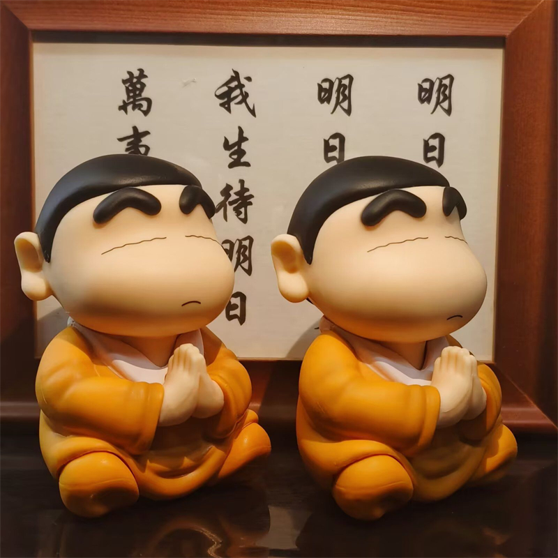 8cm 크레용 신짱 코스프레 부처님 행운의 자비 액션  - Kids Toys Under $5 리뷰 및 가격