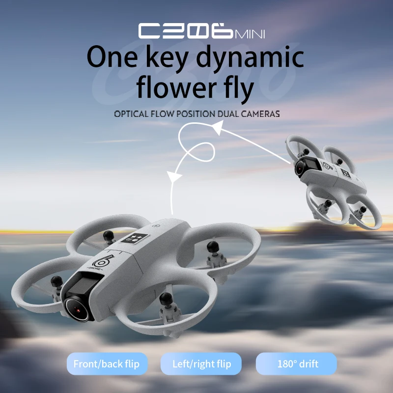 CZ06 미니 RC 쿼드콥터 드론 - 480P HD 듀 - Kids Toys Helicopter 리뷰 및 가격