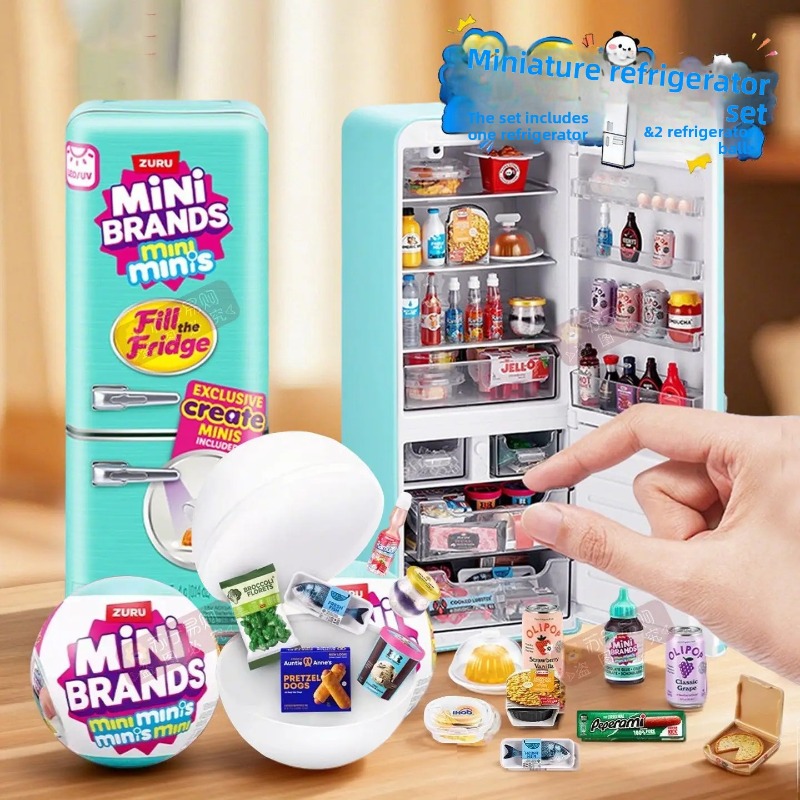 주루 오리지널 필 더 프리지 미니 냉장고 세트 미니 브 - Kids Toys Brand 리뷰 및 가격