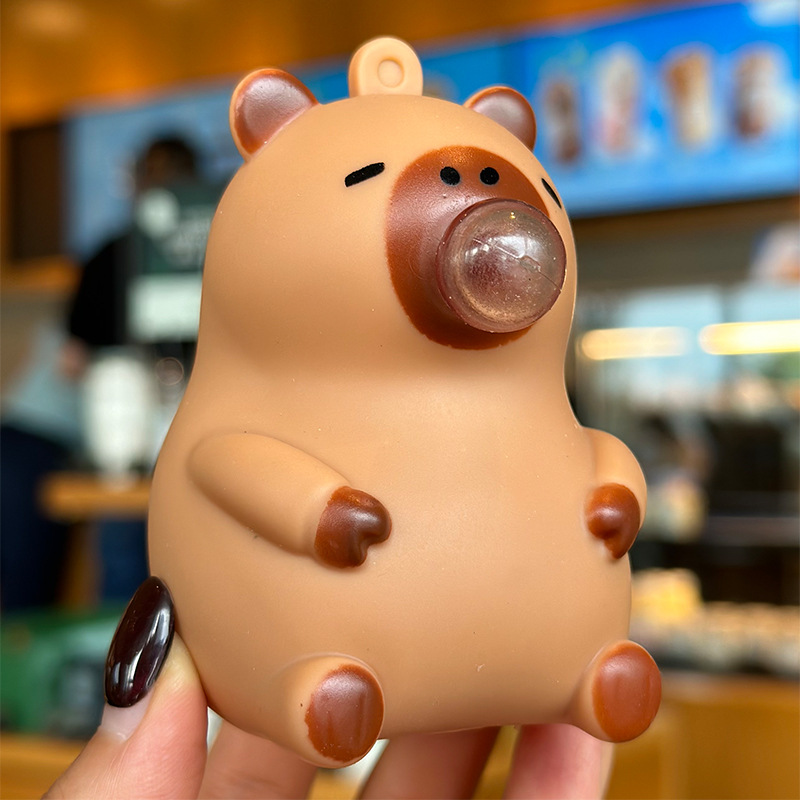 카피바라 인형 핀치 펜던트 장난감 스퀴즈 버블 디컴프레 - Kids Toys Under $5 리뷰 및 가격