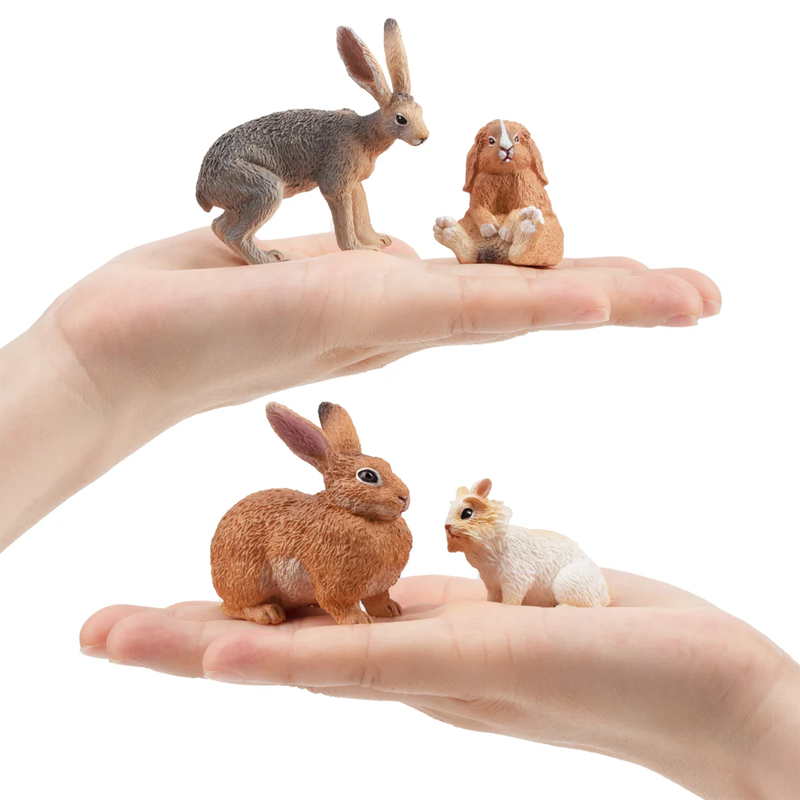 12Pcs 시뮬레이션 토끼 농장 동물 모델 장난감 미니 - Kids Toys Under $5 리뷰 및 가격
