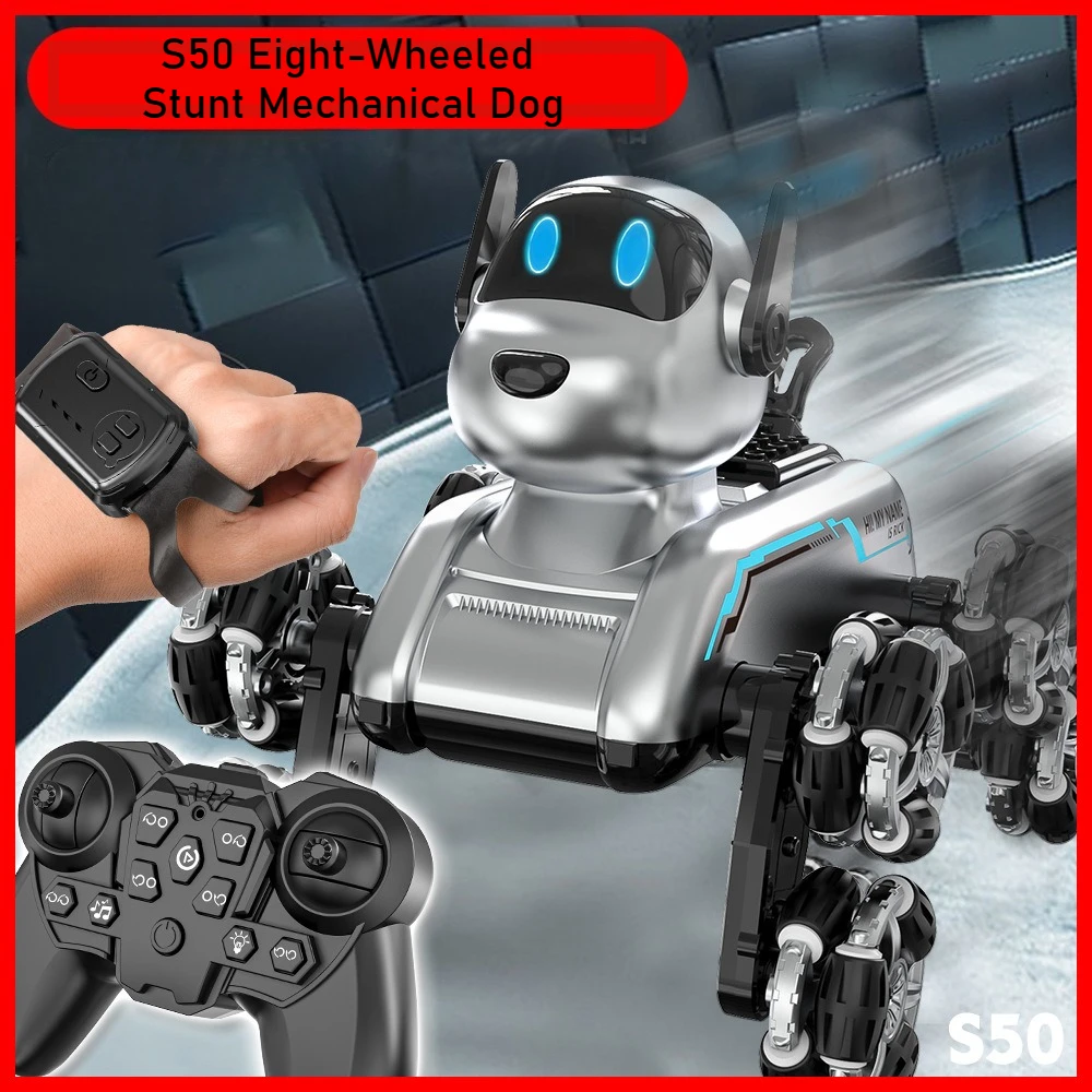 S50 지능형 로봇 강아지 제스처 감지 변형 8륜 스턴 - Remote Control Car 리뷰 및 가격