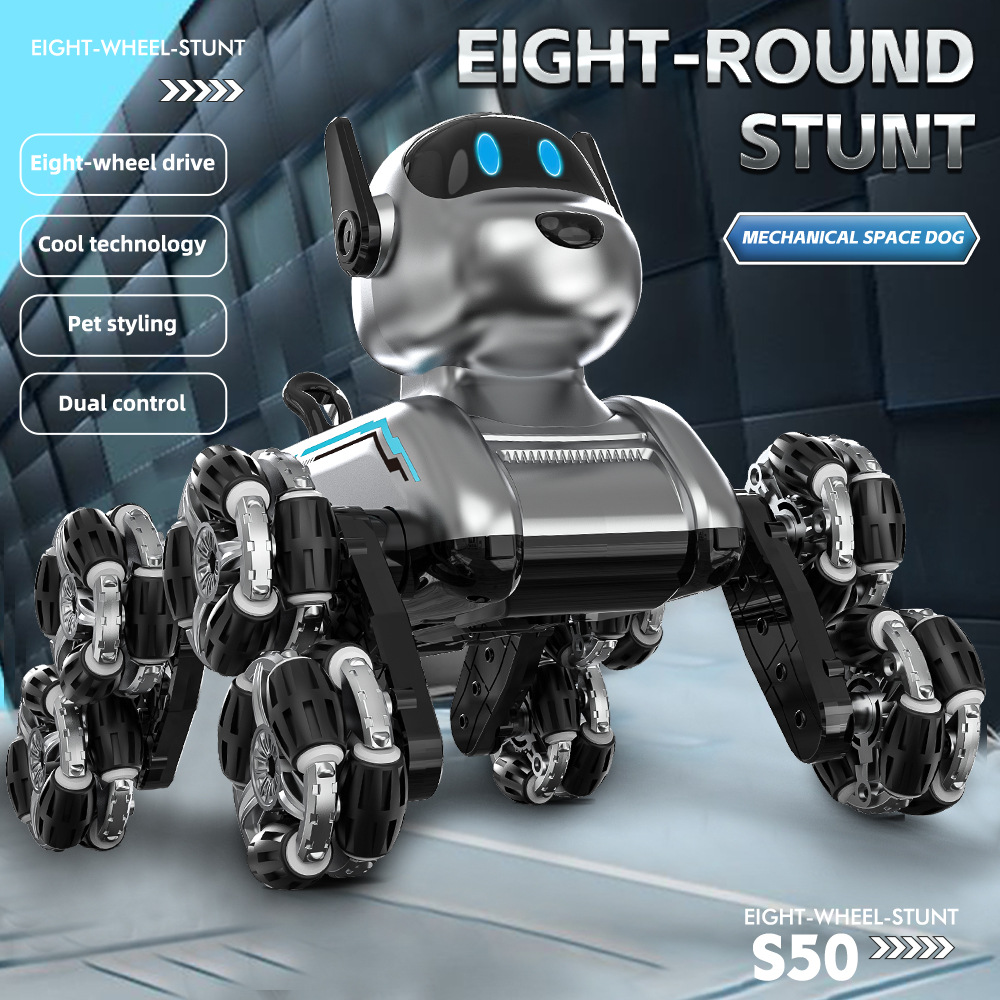 S50 지능형 로봇 강아지 제스처 감지 변형 8륜 스턴 - Remote Control Car 리뷰 및 가격
