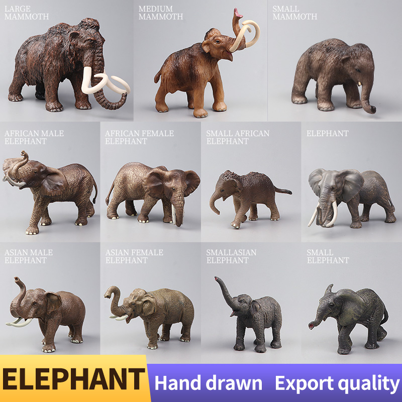 아프리카 야생 동물 큰 맘모 코끼리 모델 시뮬레이션 액 - Kids Toys Elephant 리뷰 및 가격