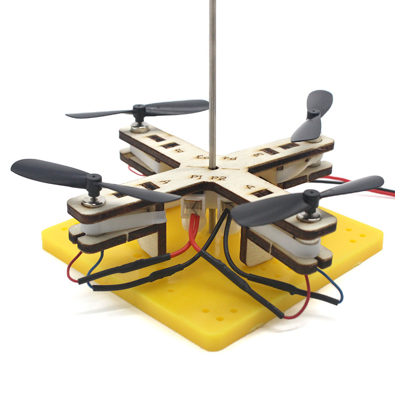 재미 있은 DIY 드론 모델 어린이 과학 장난감 기술  - Kids Toys Helicopter 리뷰 및 가격