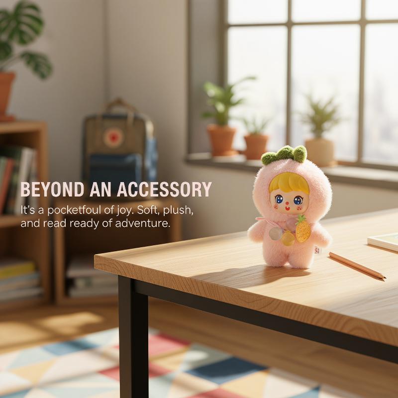 귀여운 과일 플러시 인형 열쇠고리 10cm 부드러운 푹 - Kids Toys Doll 리뷰 및 가격
