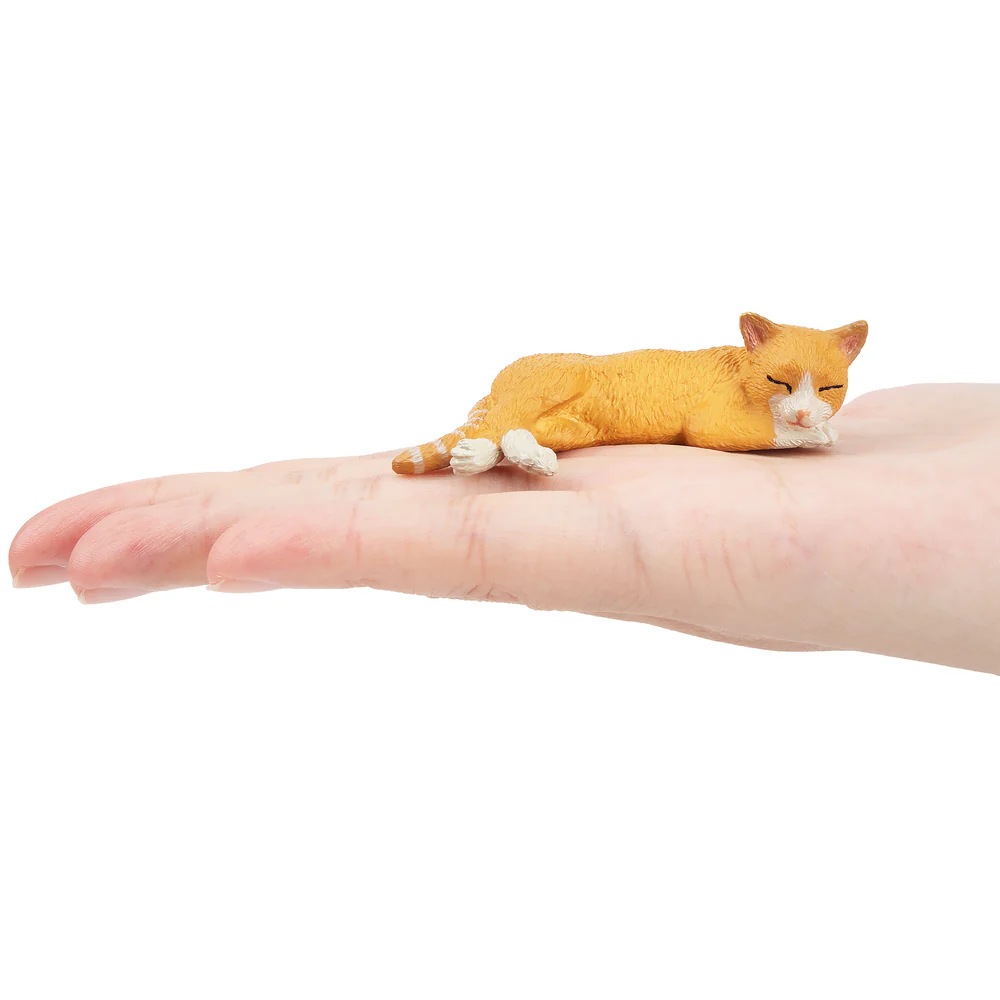 Toymany 시뮬레이션 거짓말 오렌지 고양이 고양이  - Kids Toys Under $5 리뷰 및 가격