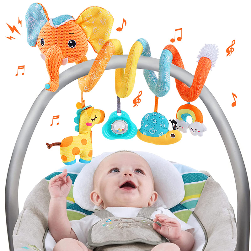자동차 좌석 장난감 유아 색상 코끼리 유모차 스트레치  - Kids Toys Elephant 리뷰 및 가격
