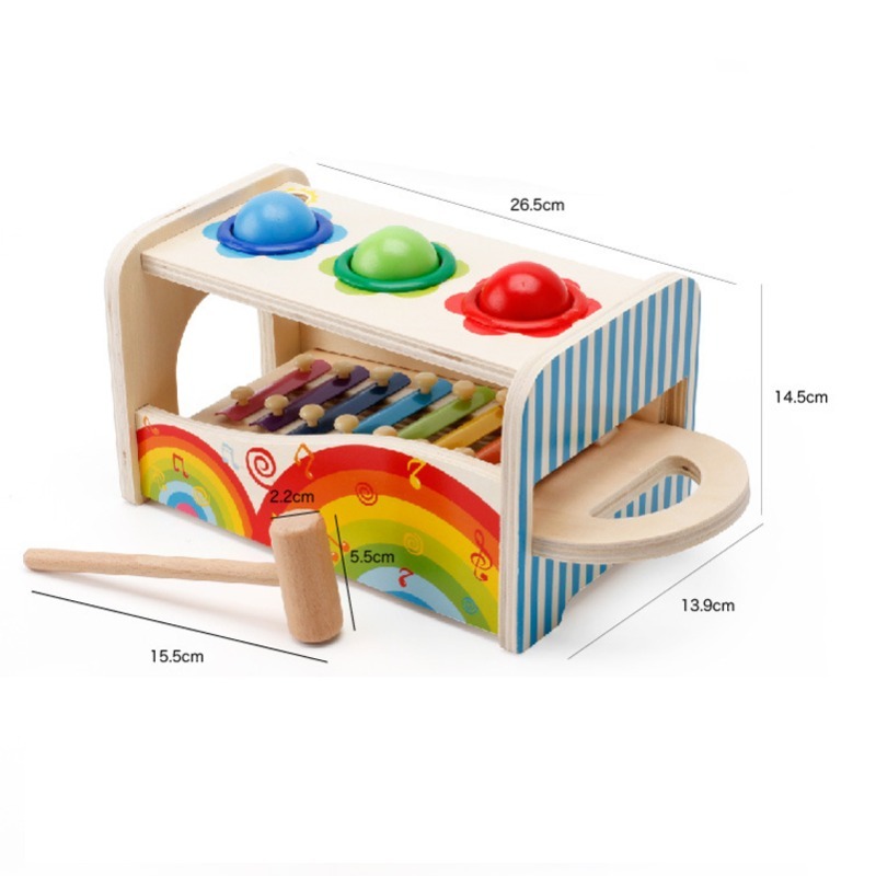 유아용 파운드 및 탭 벤치, 슬라이드 아웃 실로폰 포함 - Kids Toys Xylophone 리뷰 및 가격